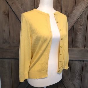 Limited Yellow cardigan Sz S